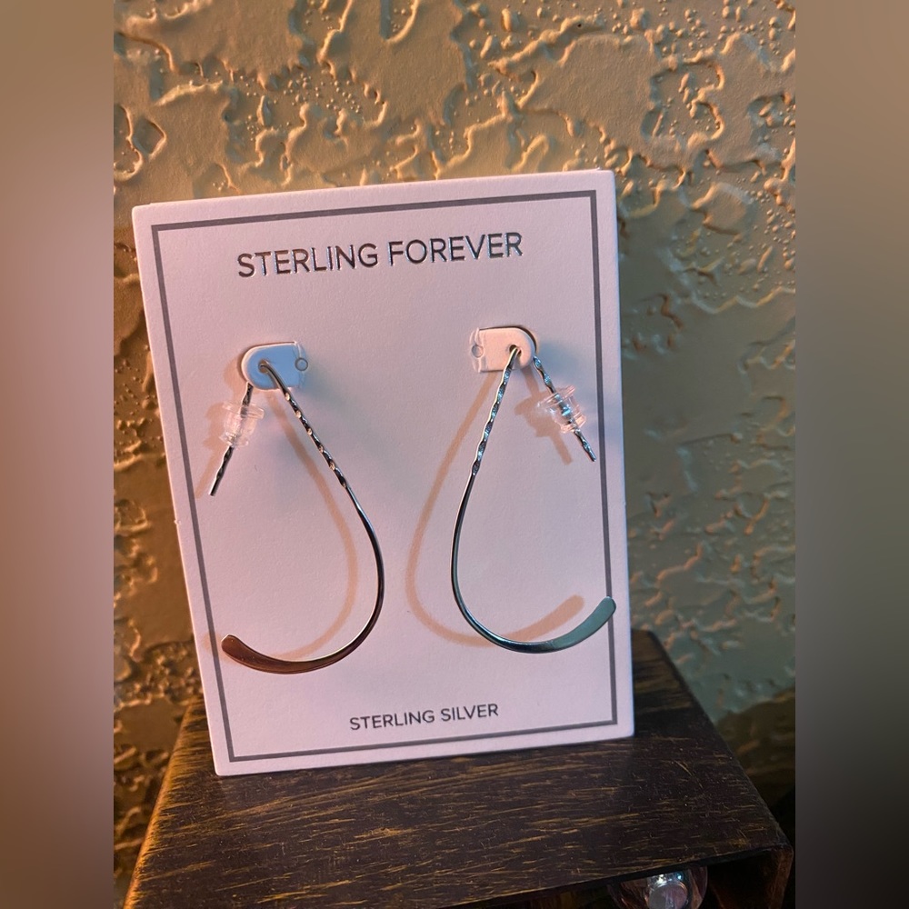 Sterling Silver Hoop Earrings for Women🩶